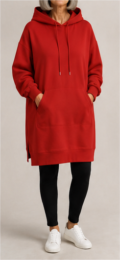 Sienna | Oversized Hoodie Dress