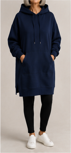 Sienna | Oversized Hoodie Dress