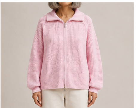 Harriet | Double Zip Cardigan