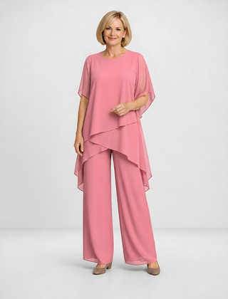Chiara | Flowing Occasion Set – Pink