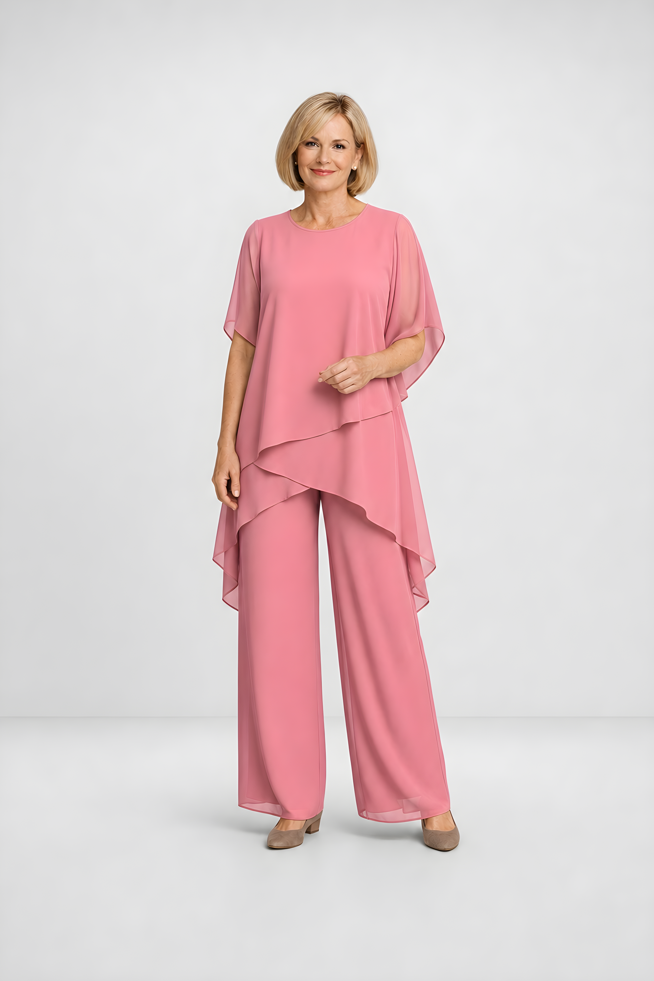 Chiara | Flowing Occasion Set – Pink