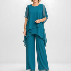 Chiara | Flowing Occasion Set – Turqoise