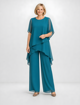 Chiara | Flowing Occasion Set – Turqoise