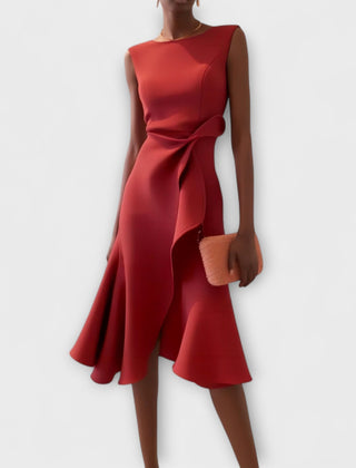 Ariana | Pleated Midi Dress