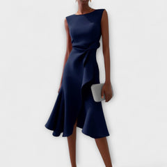 Ariana | Pleated Midi Dress