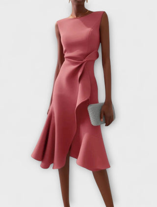 Ariana | Pleated Midi Dress