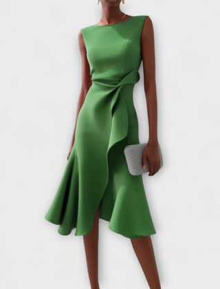 Ariana | Pleated Midi Dress