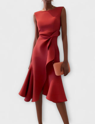 Ariana | Pleated Midi Dress