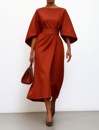 Eldra | Batwing Sleeve Maxi Dress