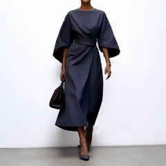 Eldra | Batwing Sleeve Maxi Dress