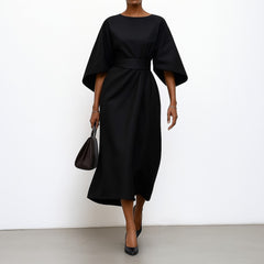 Eldra | Batwing Sleeve Maxi Dress