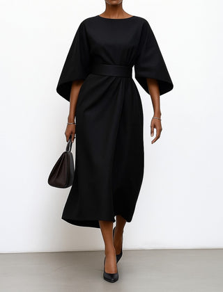 Eldra | Batwing Sleeve Maxi Dress