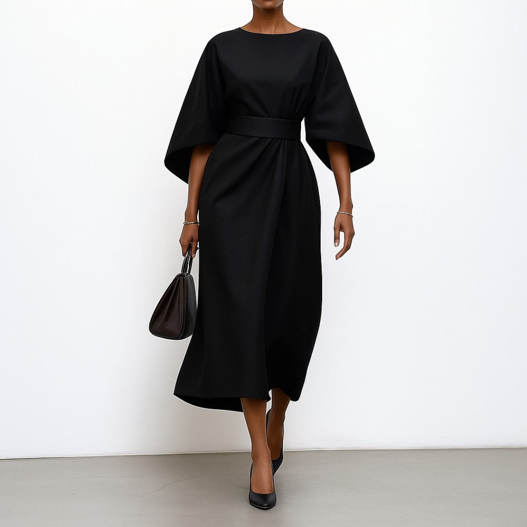 Eldra | Batwing Sleeve Maxi Dress