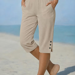 Eileen | Relaxed Capri Trousers