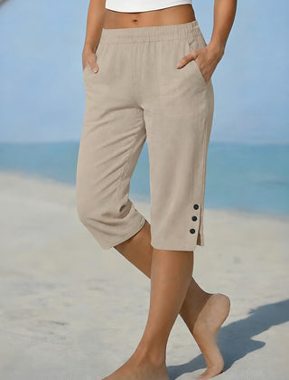 Eileen | Relaxed Capri Trousers