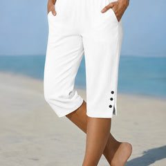 Eileen | Relaxed Capri Trousers