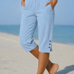 Eileen | Relaxed Capri Trousers