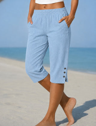 Eileen | Relaxed Capri Trousers
