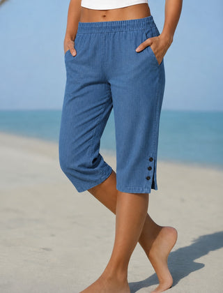Eileen | Relaxed Capri Trousers