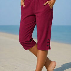 Eileen | Relaxed Capri Trousers