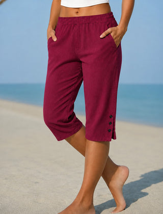 Eileen | Relaxed Capri Trousers