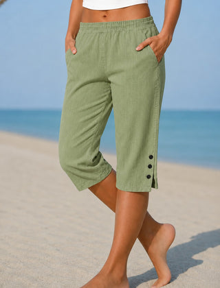 Eileen | Relaxed Capri Trousers