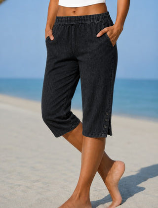 Eileen | Relaxed Capri Trousers