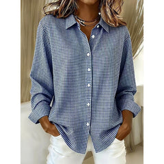 Harriet | Checked Button-Down Shirt