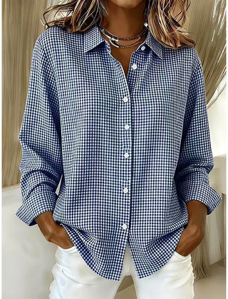 Harriet | Checked Button-Down Shirt