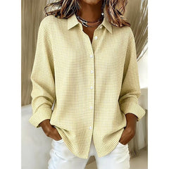 Harriet | Checked Button-Down Shirt
