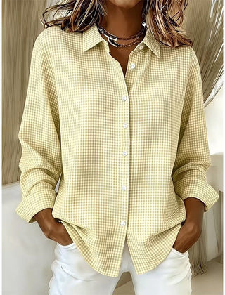 Harriet | Checked Button-Down Shirt
