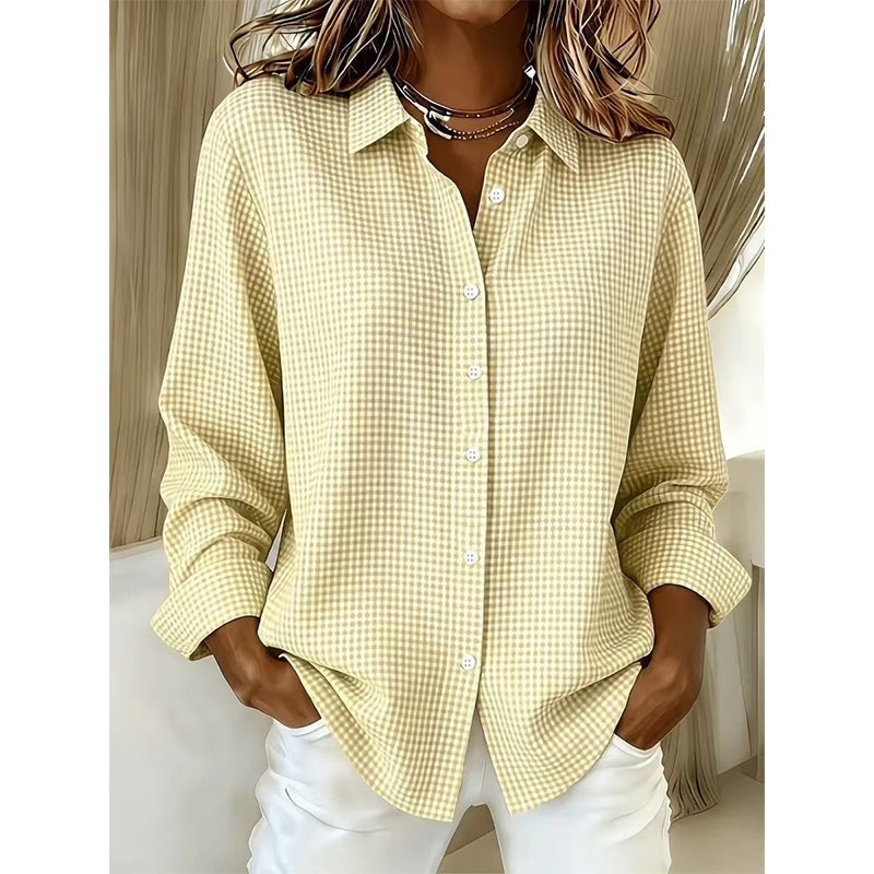 Harriet | Checked Button-Down Shirt