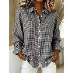 Harriet | Checked Button-Down Shirt