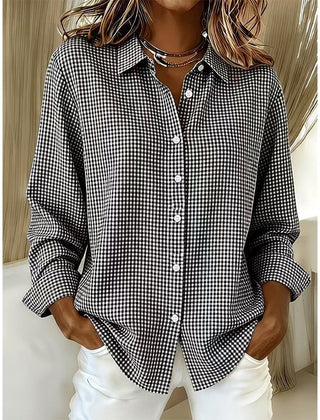 Harriet | Checked Button-Down Shirt