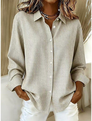 Harriet | Checked Button-Down Shirt