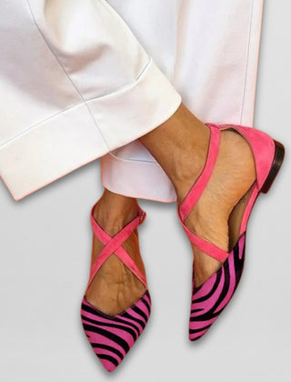 Fern - Ballet Flats with Straps