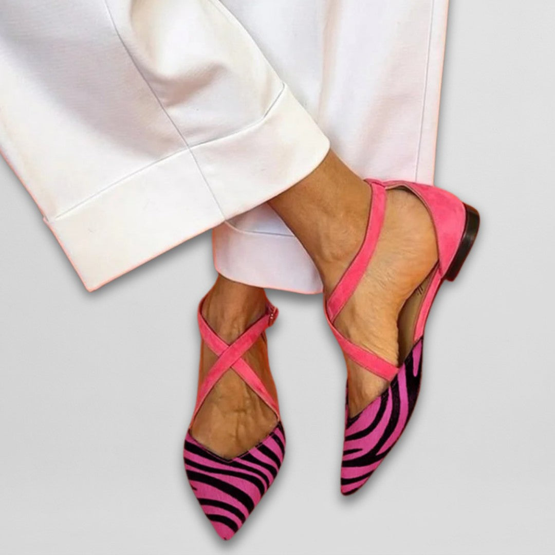 Fern - Ballet Flats with Straps