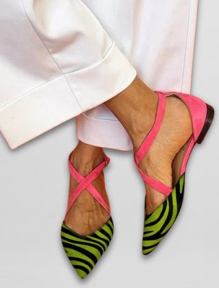 Fern - Ballet Flats with Straps
