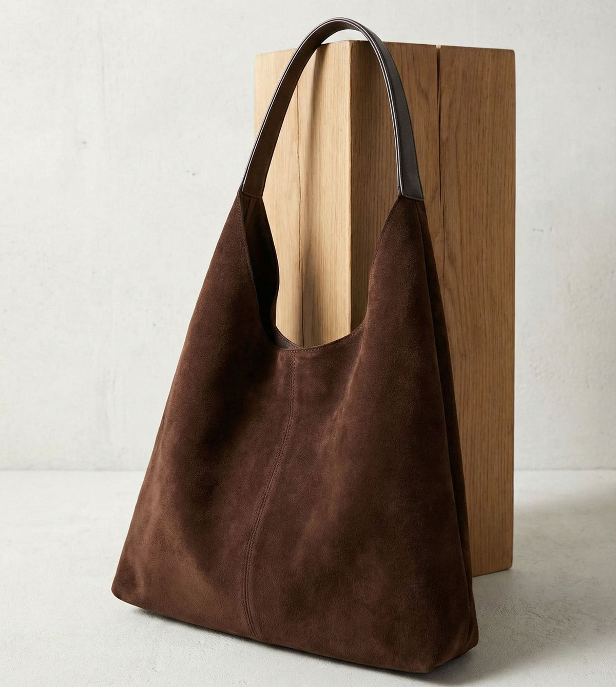 Velora | Structured Suede Tote