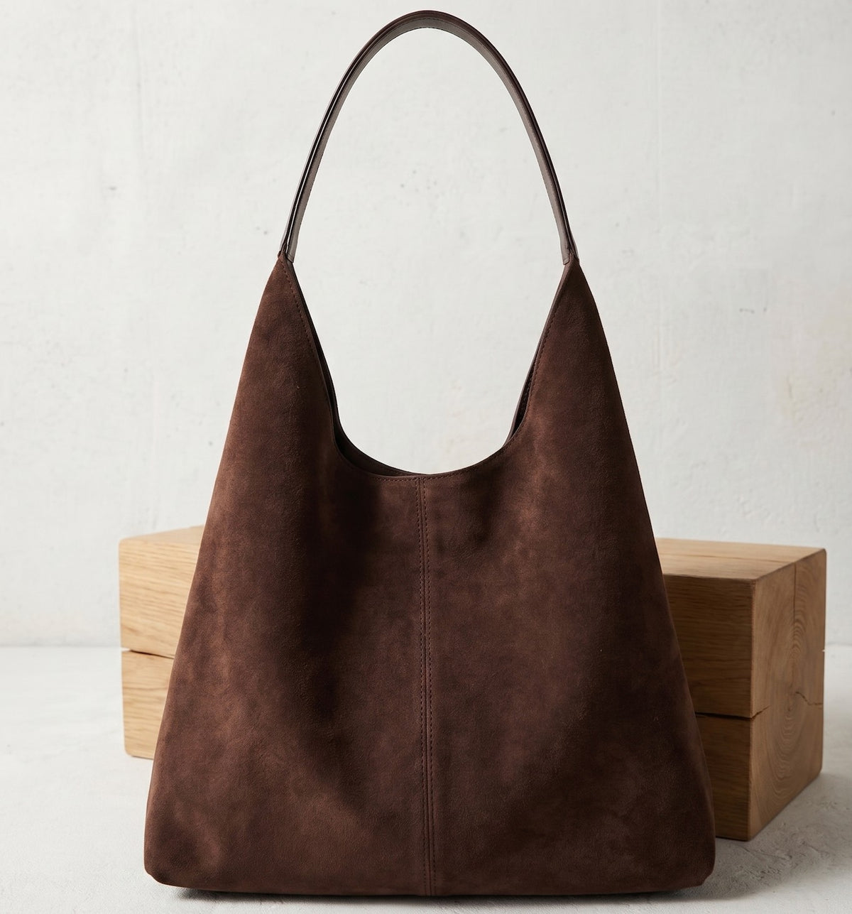 Velora | Structured Suede Tote