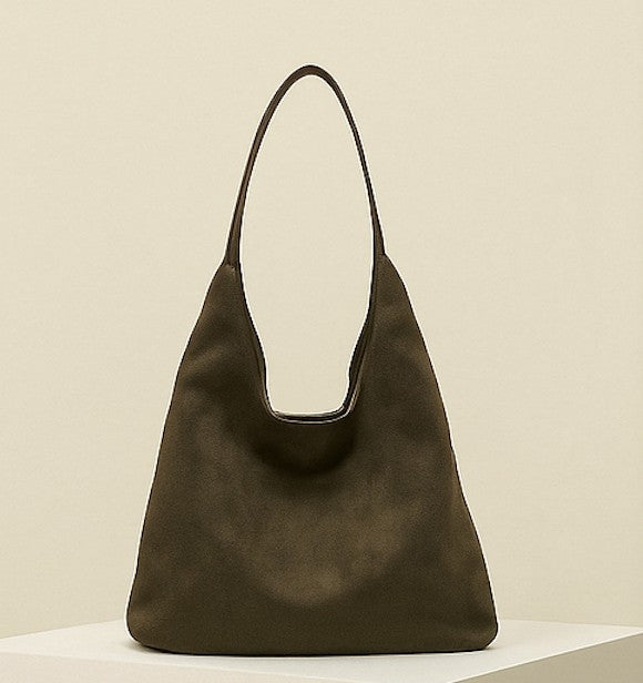 Velora | Structured Suede Tote