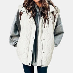Audrey | Quilted Hooded Puffer Gilet