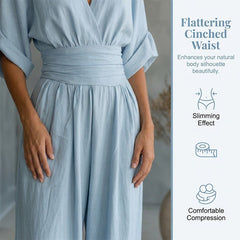 Clarissa | Wide-Leg V-Neck Jumpsuit