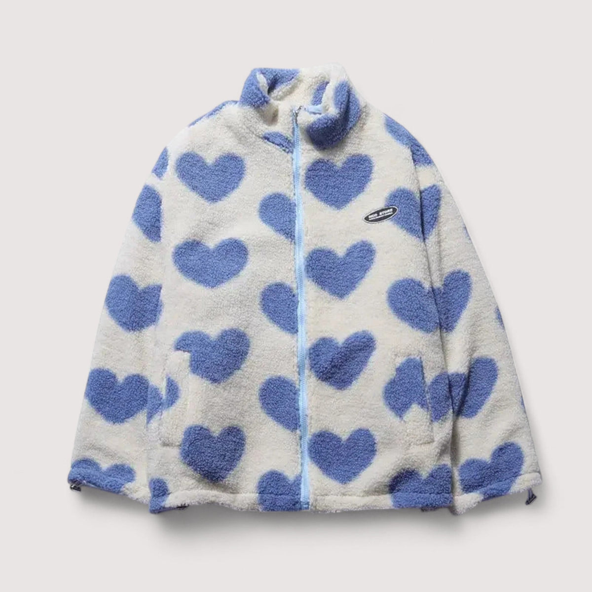 Clara | Reversible Heart Print Jacket