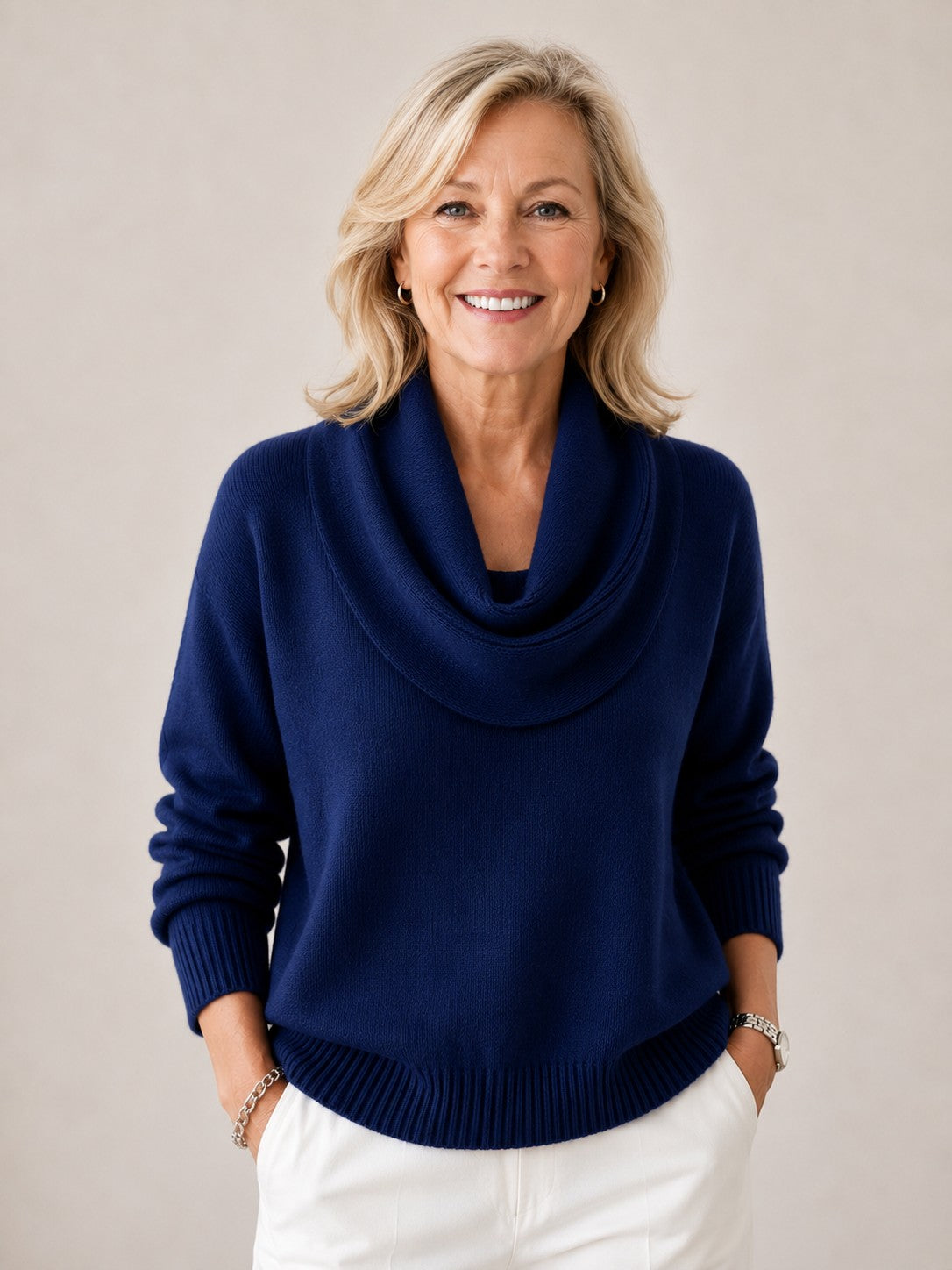 Soft Cowl Neck Jumper