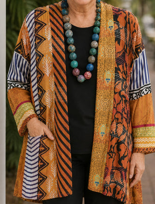 Mary | Button-Front Midi Cardigan