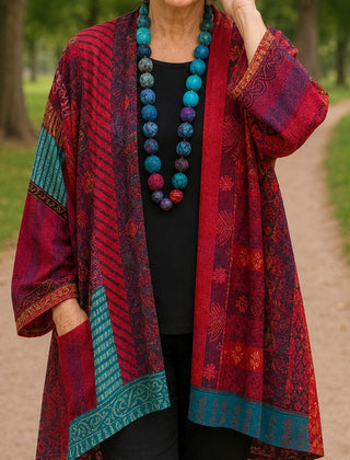 Mary | Button-Front Midi Cardigan