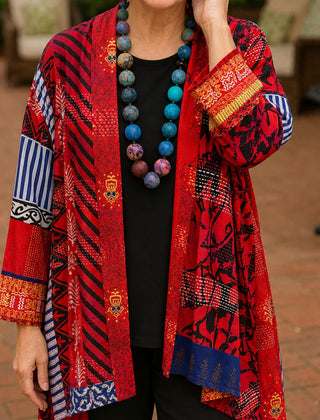 Mary | Button-Front Midi Cardigan