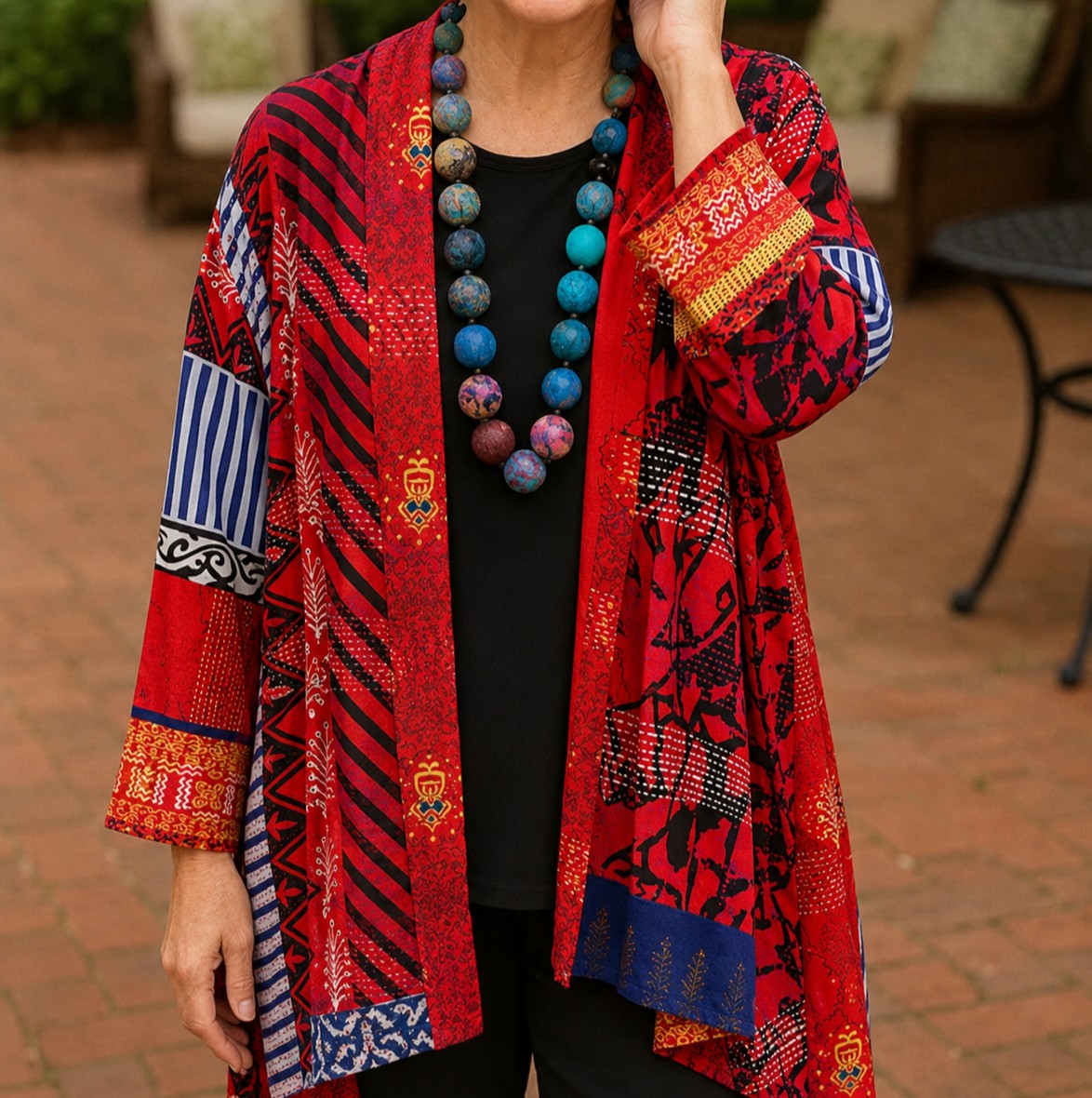 Mary | Button-Front Midi Cardigan