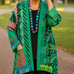 Mary | Button-Front Midi Cardigan